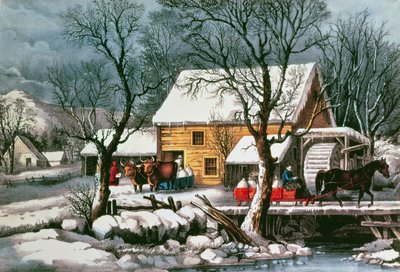 Frozen Up by N. and Ives, J.M. Currier